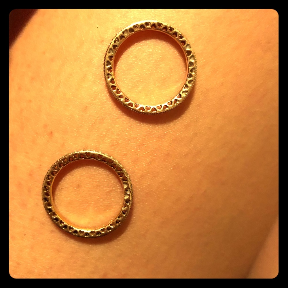 Sparkle & hearts ring